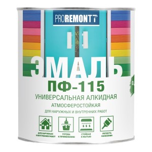 Эмаль Proremontt ПФ-115 серая 0,9кг 3